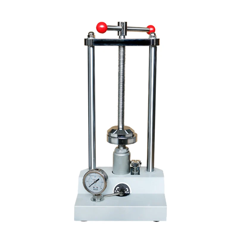 

Dental Laboratory Hydraulic Press Machine with Pressure Gauge High Precision Metalworking And Dental Press