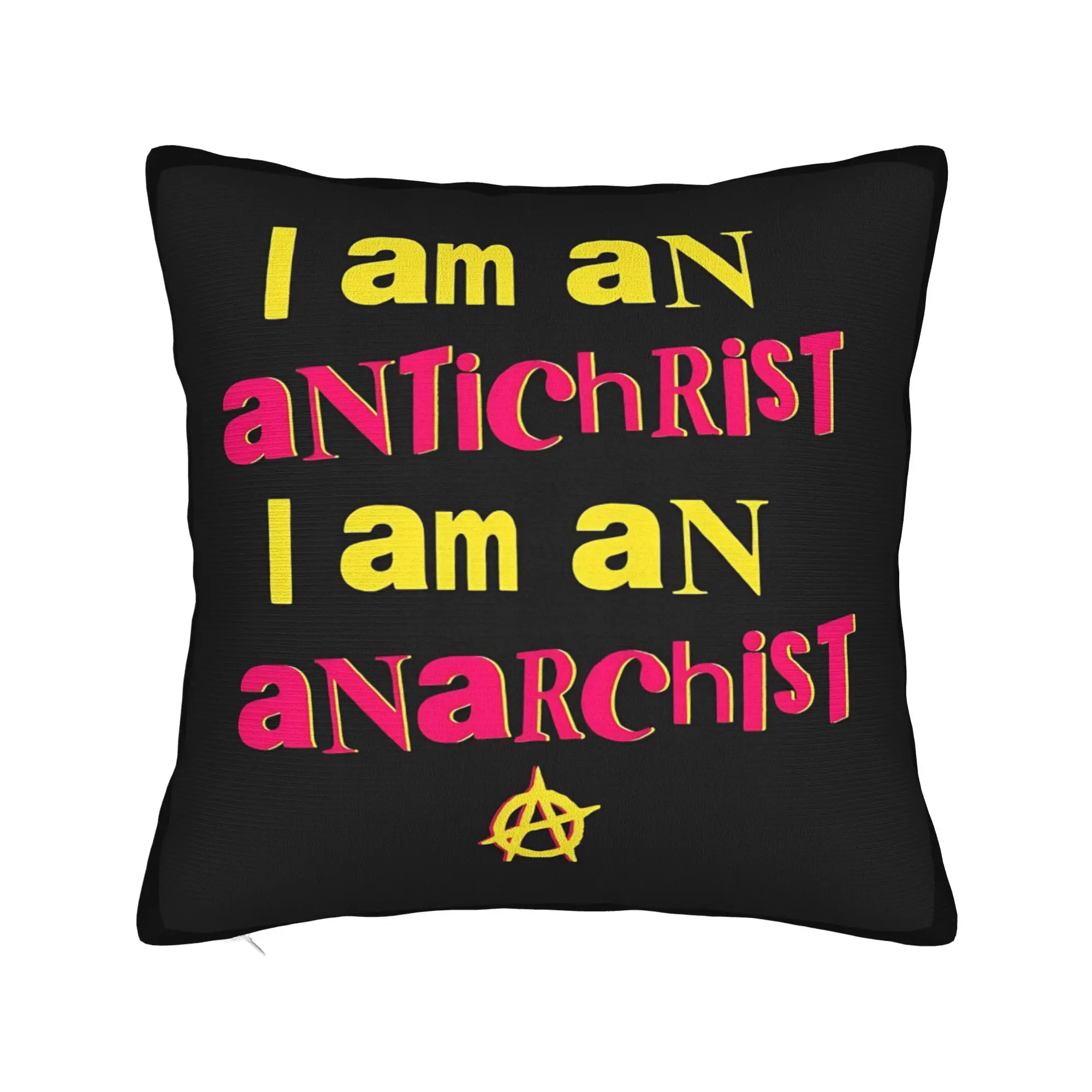 Sex Pistols Anarchist Pillow Case  Graphic Pillow Cover Morden Pillowcases For Wedding Party Home Decor