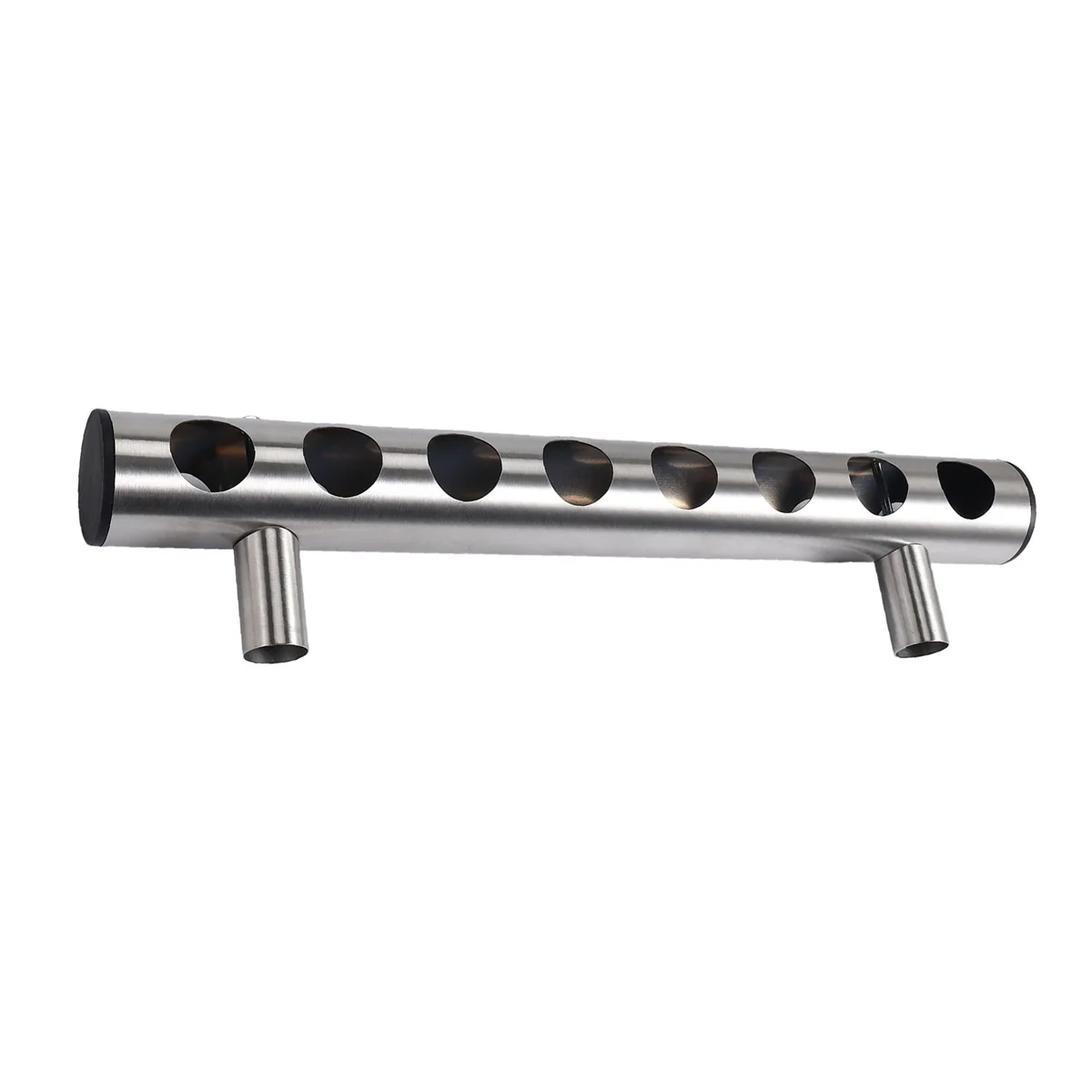 

MDAQZ High Quality Wine Bottles Holders Stainless Steel Wine Rack Bar Wall Mounted Household Storage Kitchen Holder 8 Holes