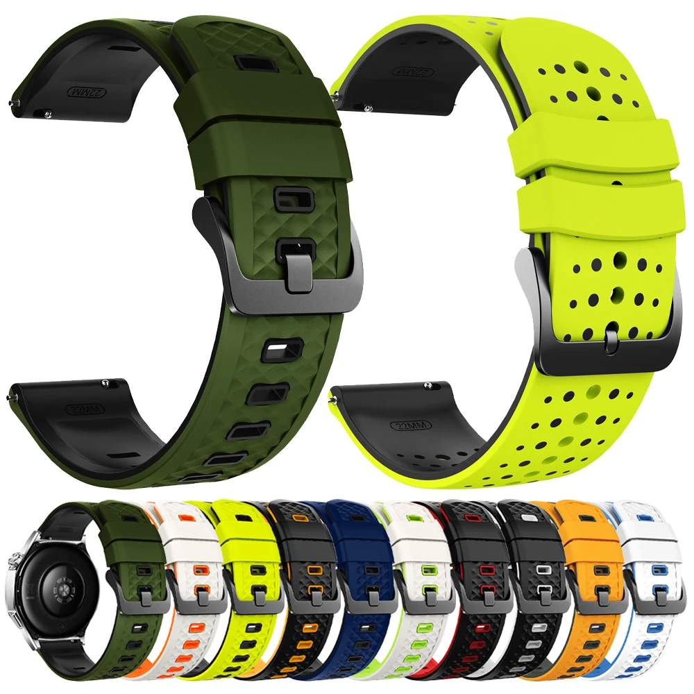 22Mm Silicone Watch… - image
