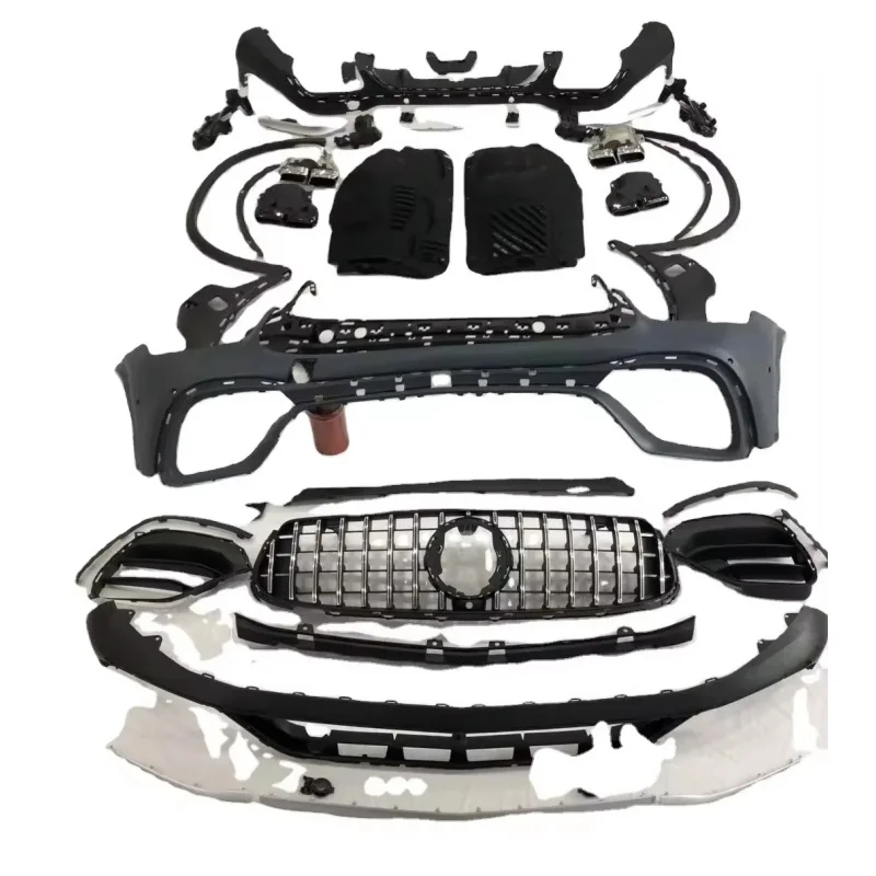 

Suitable for 2020-2021 Mercedes GLC AMG63S W253 New Plastic Front Bumper Body Kit OE A2538853505