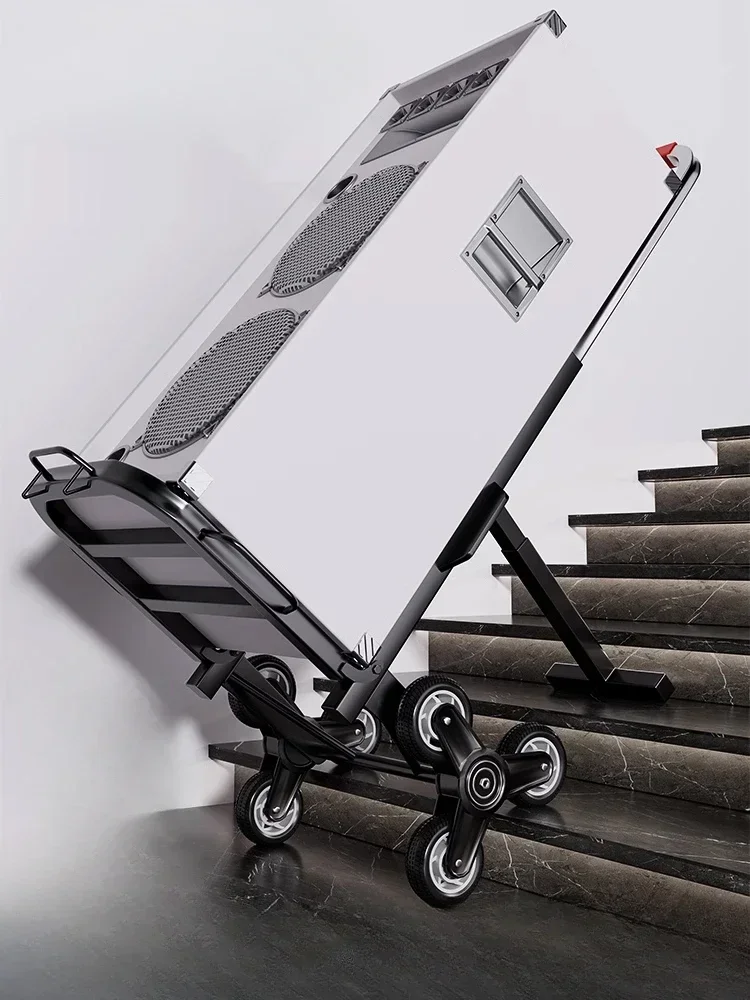 Climbing Stairs Magical Tool Small Cart Foldable Portable Carrying Goods Upstairs