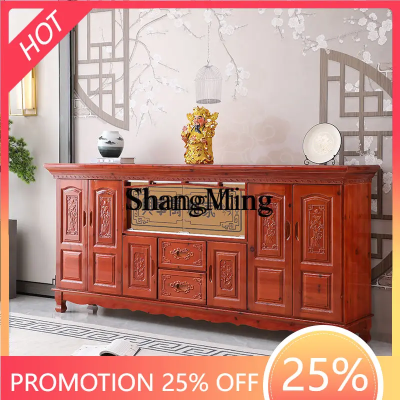 

SM new offering table Buddhist platform table household rural God of Wealth central hall offering altar living room incense case