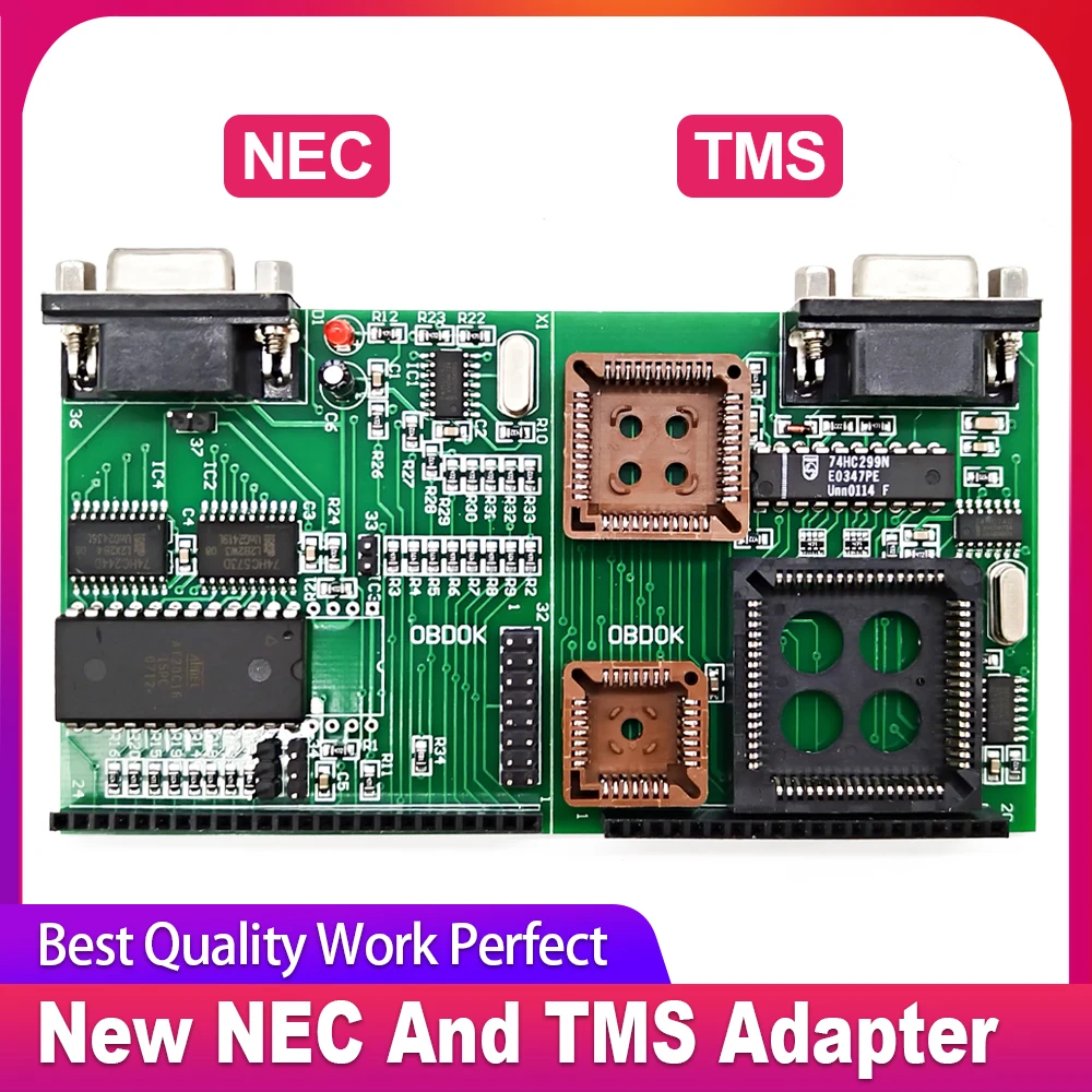 NEC And TMS Adapter For UPA USB Programmer V1.3 Diagnostic Tool Works with USB UPA Series Adapter Programmer V1.3 V1.2 ECU Chip