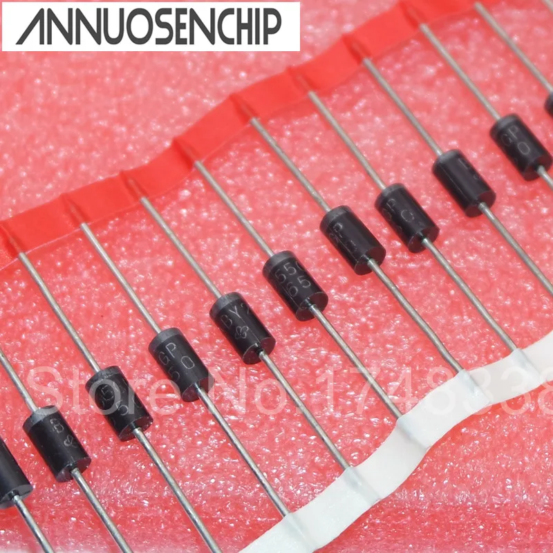 10 SZTUK BY255GP BY255 DO-201 DIP DOBREJ JAKOŚCI