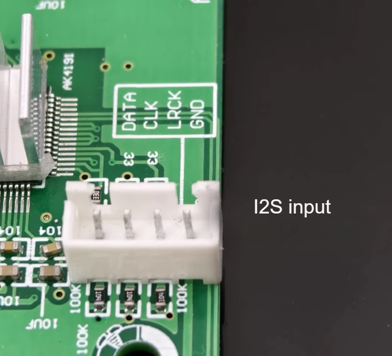 AK4191+AK4499 I2S Input RCA/3.5mm output Asynchronous Decoding Board DSD512 PCM384 For DAC CD