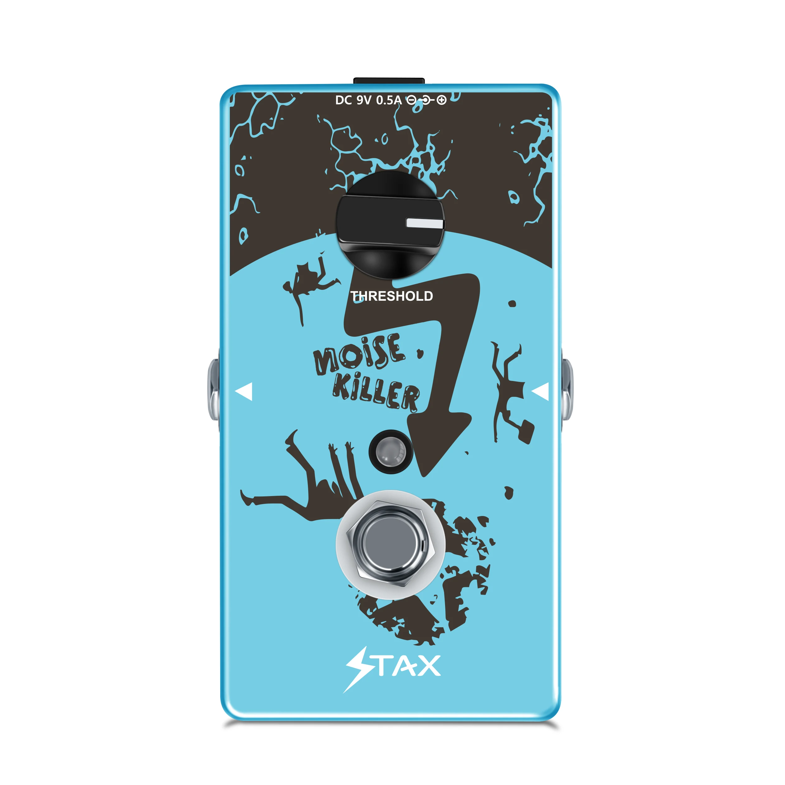 

Stax Guitar Bass Pedal Noise Gate Effect DC 9V Noise Reductor Effector Noise-Killer Reduction True Bypass Blue