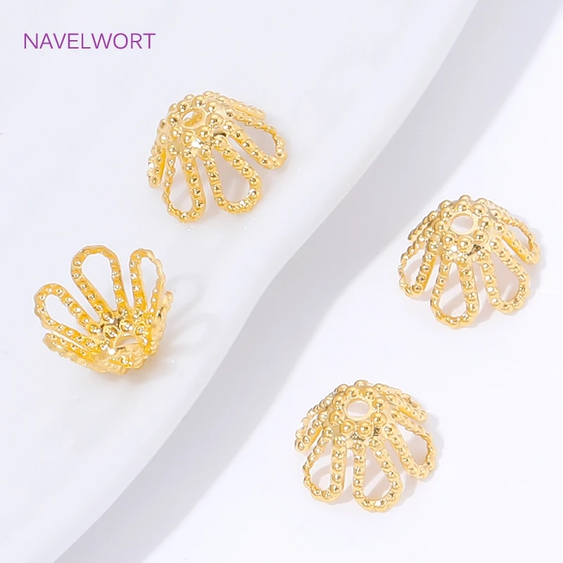 18K Gold Plated Spacer Beads C - огляд і ціна Embellishment Crafts