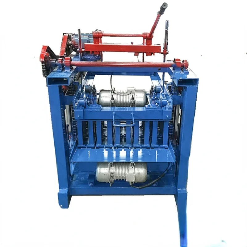 Block Making Machine Semi Automatic Hollow Hallow Concrete Cement Brick Make Machinery