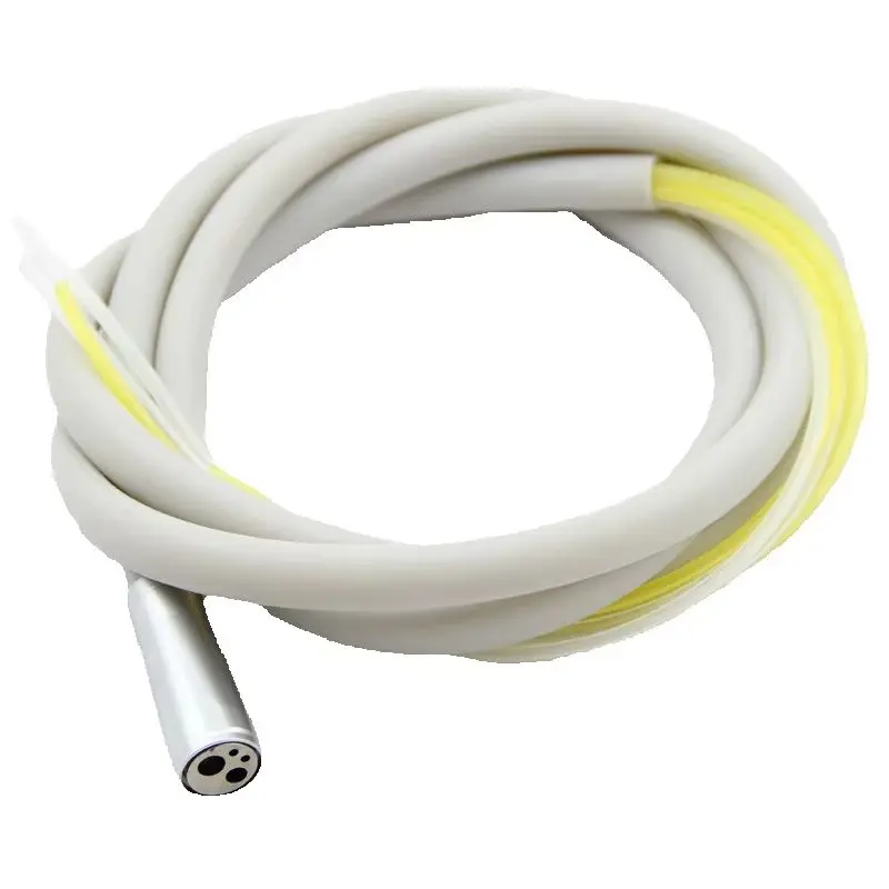 5PCS Dental High Speed Handpiece Hose 4 Holes Silicone Tube with Connector 4-Channel SL1113 for Dental Tools
