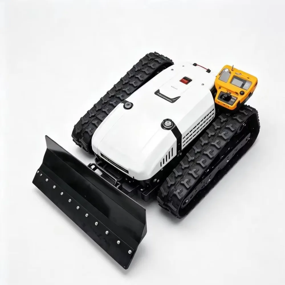 Remote Control Agricultural Robot Electric Crawler Machine Terrain Management Equipment Brush Cutting System Industrial