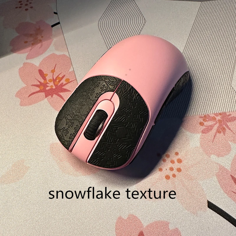 1 Set Ultraglide Mouse Anti Slip Sticker For VAXEE ZYGEN NP-01S WIRELESS Mice Non-Slip Anti Sweat Tape Snowflake/Lizard Texture