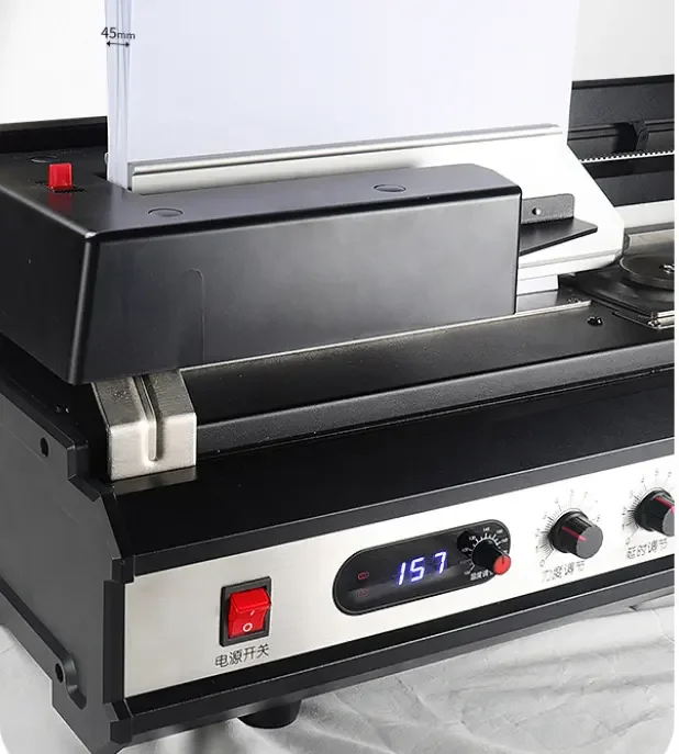 WD-470S Hot Sale Automatic Glue Binding Machine Small Volume Big Effect