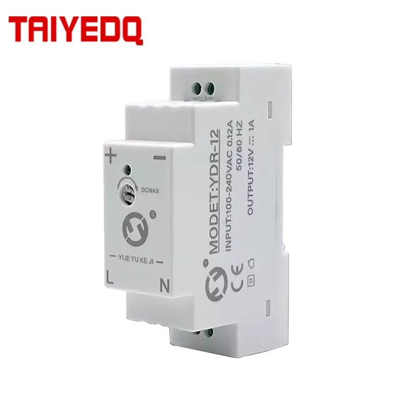 High-Power Din Rail Switch Power Supply 5V 12V 24V Overvoltage Overcurrent Short Circuit Protection