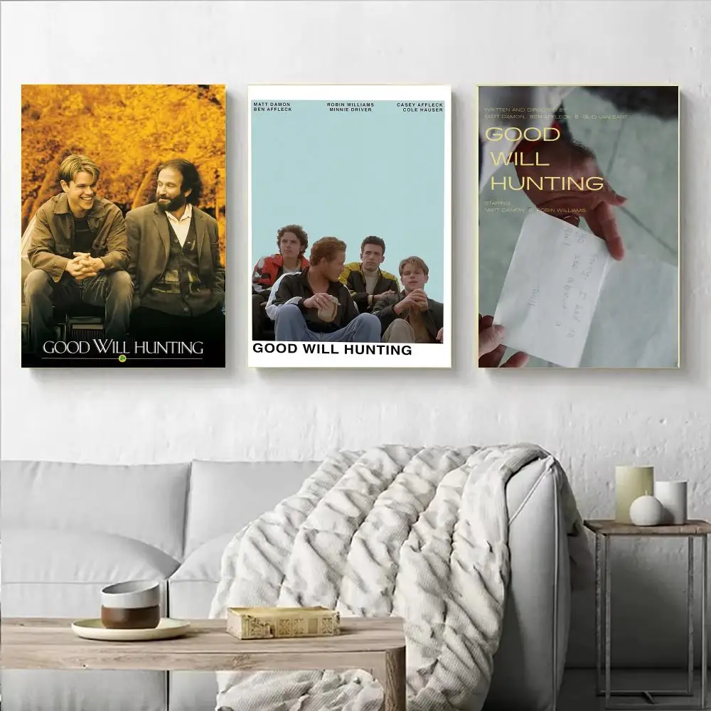 Indie Film G-Good Will Hunting-g Aesthetic HD Poster, Self-adhesive Wall Art Print, Modern Home Decor, Room Decoration Gift Idea