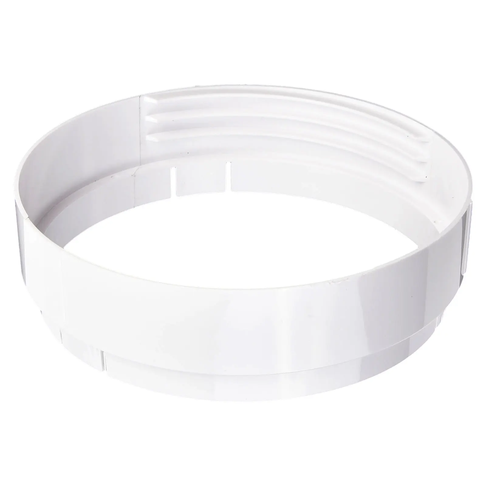 15cm Diameter Circular Mobile AC Exhaust Duct Connector with Sealing Baffle for Panel Installation Featuring Rotatable Function