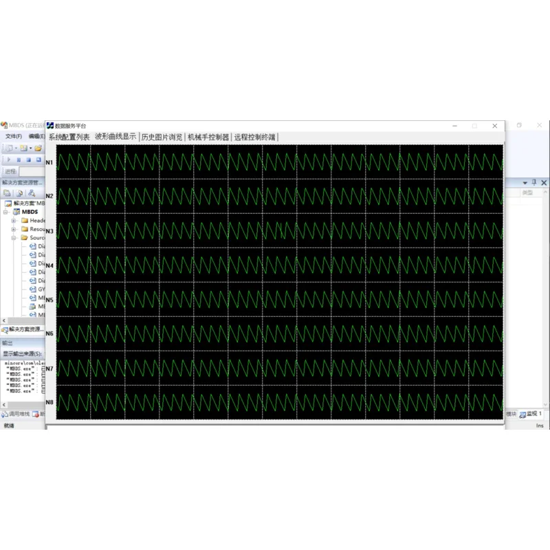 AD7606 Module STM32F103/407 Processor Synchronous 8-bit 16-bit ADC 200K Sampling