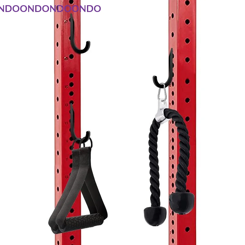 

Squat Rack Storage Attachments with Heavy-Duty Holders for Home Gym
