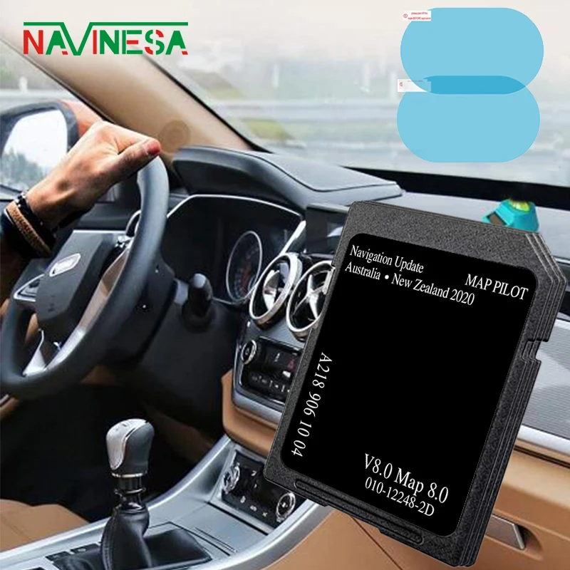 8GB Memory Card for Mercedes A/B/C/CLA/CLS/E/GLA/GLC/GLE Car A2189061004 V8 2020 Sat Navi GPS Card Australia New Zealand Maps