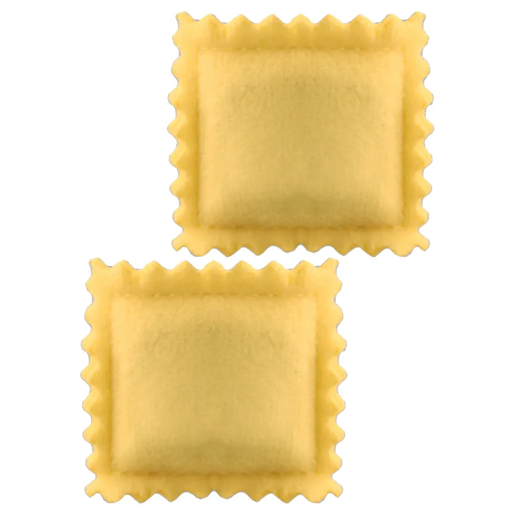 

2Pcs Miniature Cushion Models for Dollhouse Decor Cloth Mini House Decor Adorable Tiny Cushions Wear-Resistant Desktop Miniature