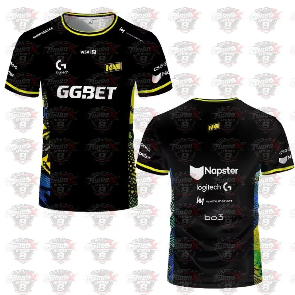 26 Navi Esports Team Jersey Cs2 Major Tournament Breathable Quick Drying T Shirt Men's And Women's Short Sleeve T-shirt Fan Gift