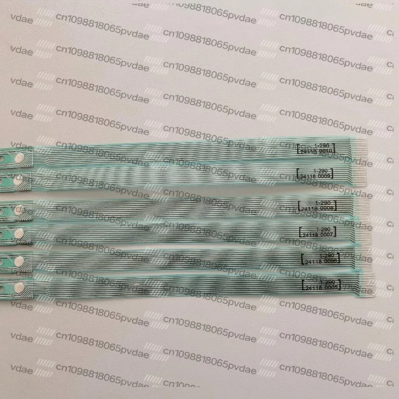 A86L-0001-0290#A CNC membrane keyboard key bar with steel strip and silicone for machine operator panel replacement