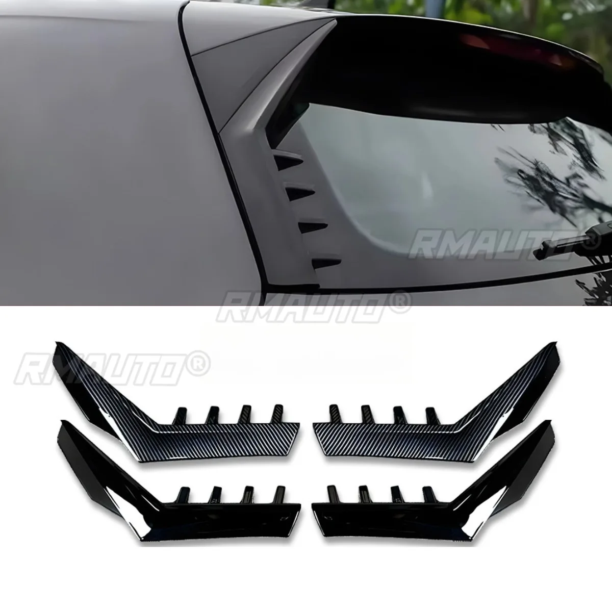 

Car Rear Spoiler Wing Roof Spoiler Trunk Spoiler Wing Roof Wing For Volkswagen Golf 8 Body Kit Car Accessories