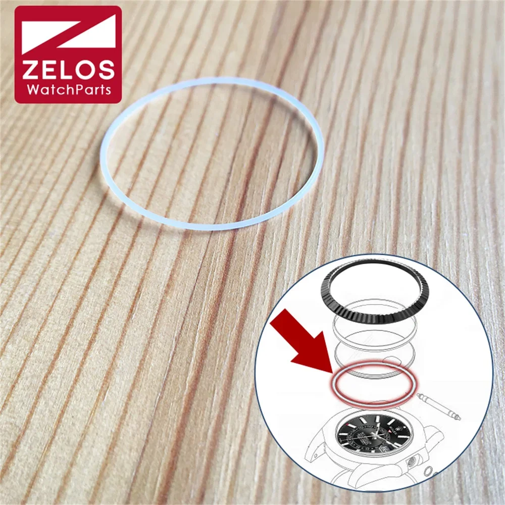 

Resinous Bezel Gasket Ring for Rolex Sky-Dweller Oystersteel 326933 Watch Case Seal