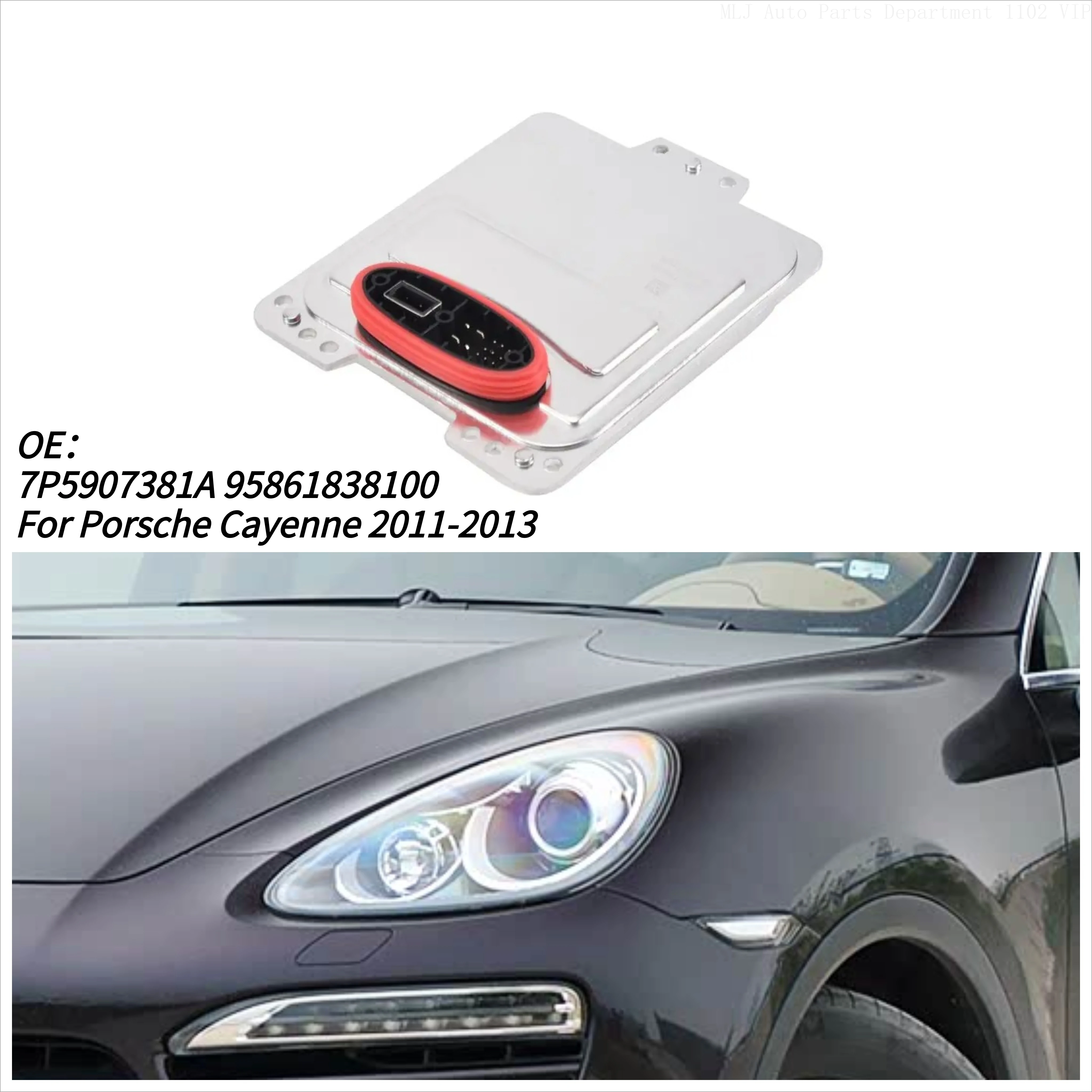 

7P5907381A 95861838100 For Porsche Cayenne 2011-2013 Headlight DRL Xenon Ballast Module OE 7P5.907.381.A Car Accessories