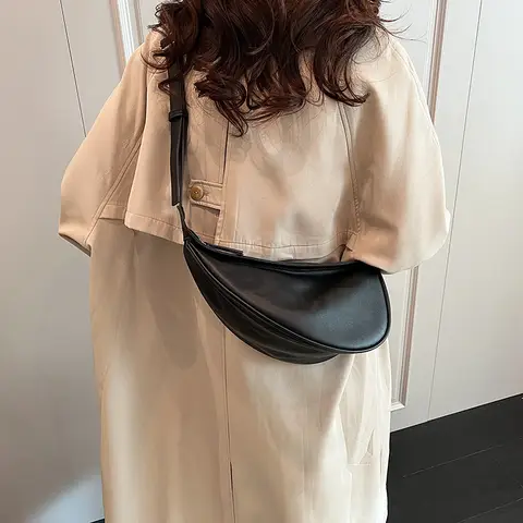 Sytråd Axelväskor Dragkedja Damväskor 2024 Heta Rea PU Högkapacitets Handväska Solid Sadelskarvning Bolsas De Mujer 8 best sales sadelväskor i lyxiga handväskor - №5