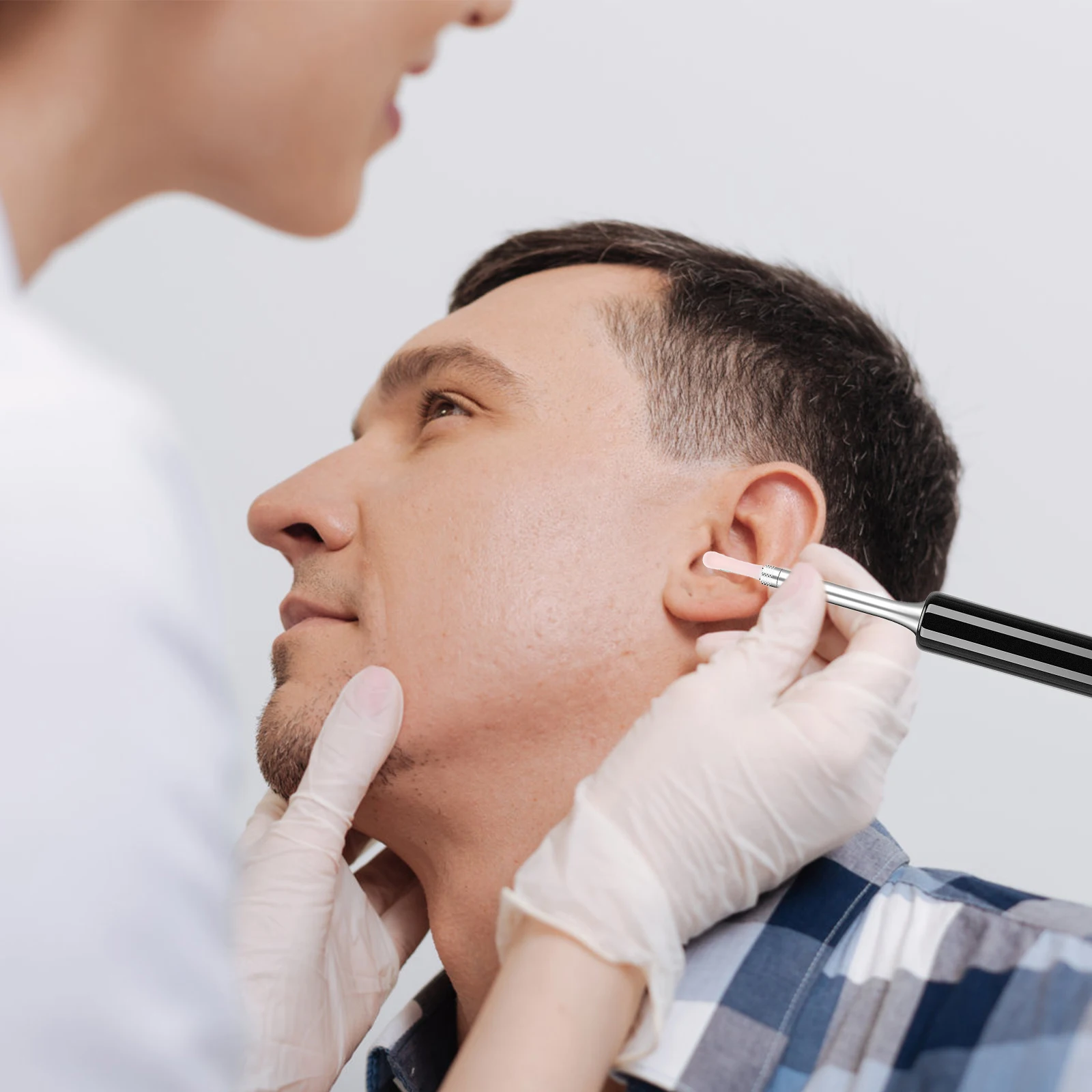 

15Pcs Visible Ear Spoon Covers Soft Silicone 3 5MM 3 9MM Blue Green Pink Wax Removal Reusable Cleaning Tools Earwax Spoon