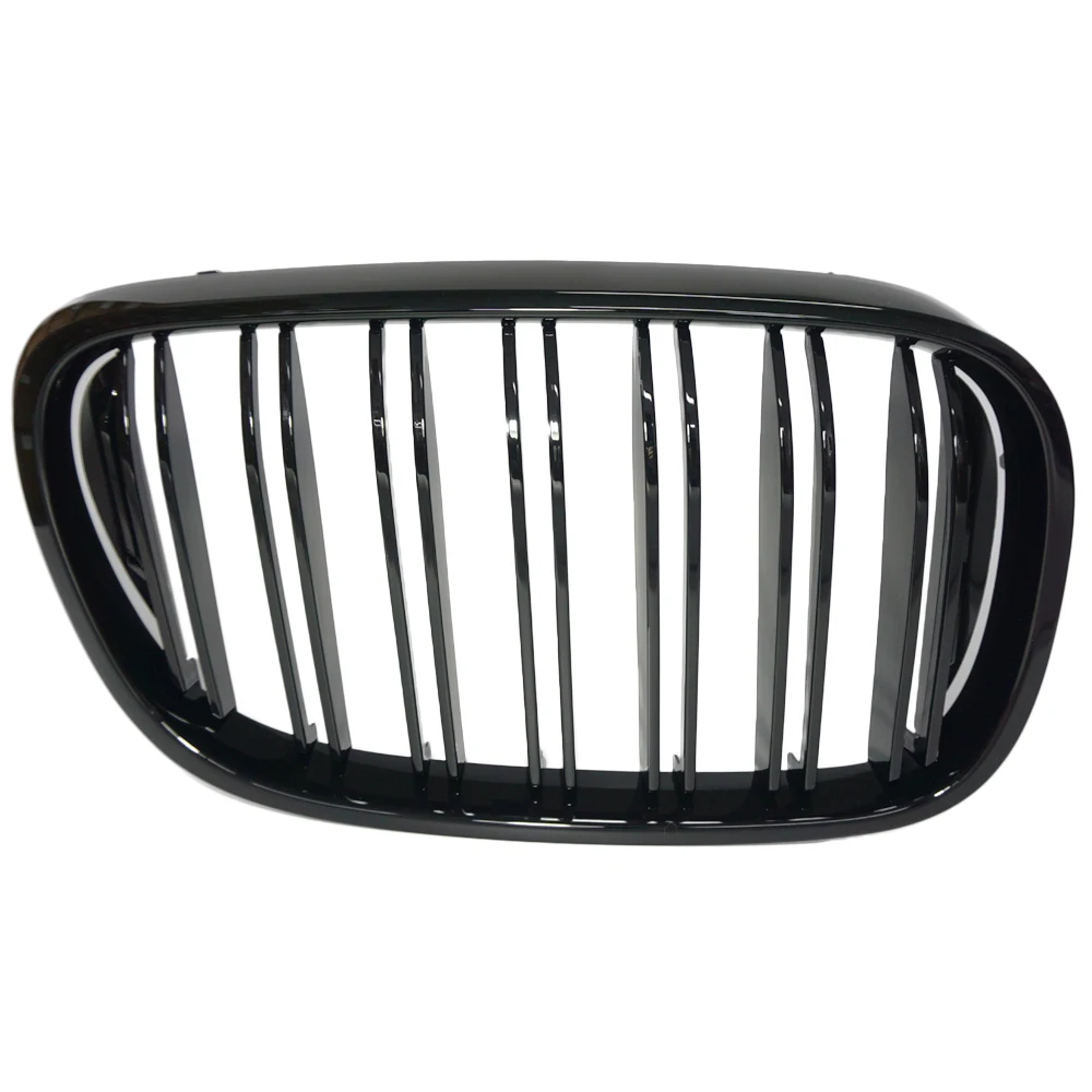 1 Piece Car Front Bumper Replacement Kidney Grille For BMW 7 G11 G12 730i 740i 750i 740e 725d 730d 2016-2020 2 Slat Black Grill