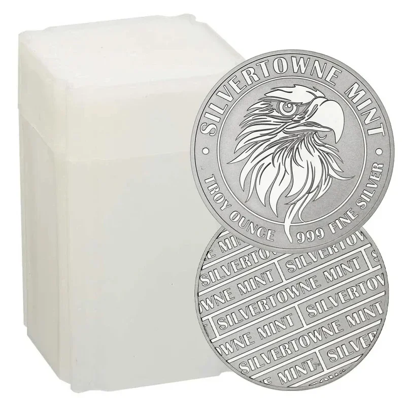 Roll of 20 - .999 Fine Silver Commemorative Coin - Mighty Eagle Design