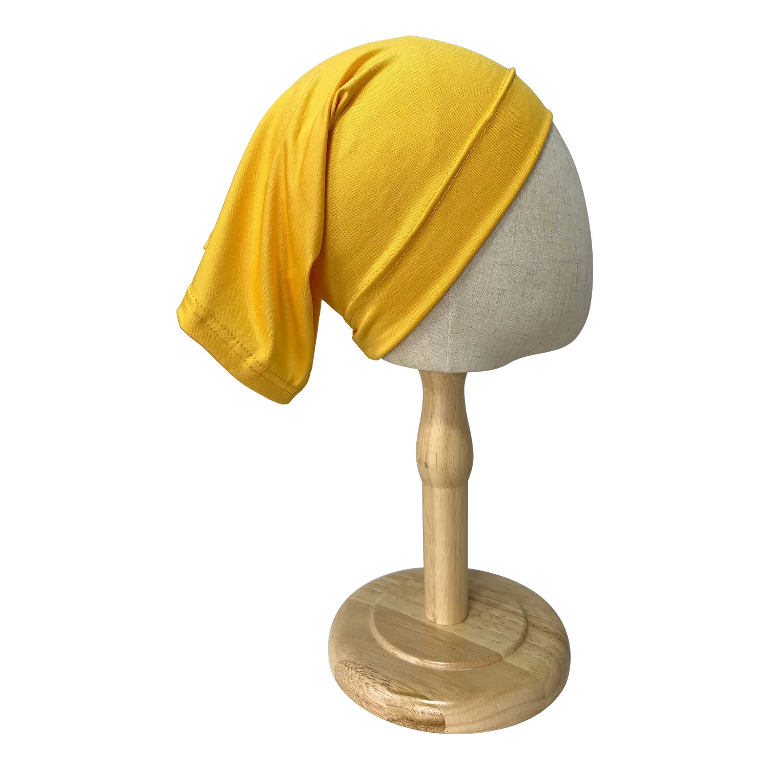 Modische Modal-Hijab-Kappen für muslimische Frauen, als Unterzieh-Hijab oder als Kopftuch, in vielen Farben erhältlich, für Damen und Herren. – Detail 9