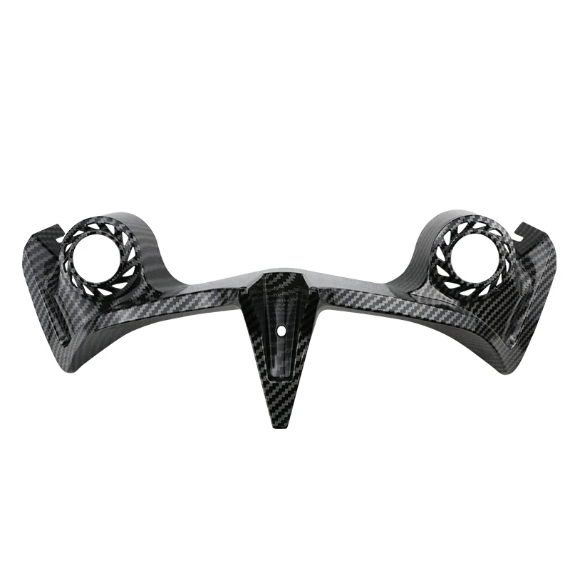 Accesorios de motocicleta para Yamaha Nmax155 2020-2024, modificación de ala de viento delantera, cubierta de pico de pájaro, cubierta decorativa de lámpara integrada