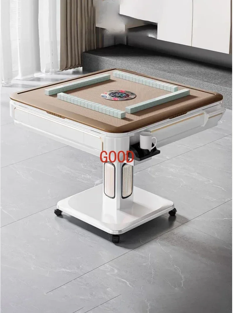 

Modern Simple Dining Table Automatic Shuffling Fold Study Amusement Mahjong Table Warm Breeze Mesa Comedor Home Furniture LVMC