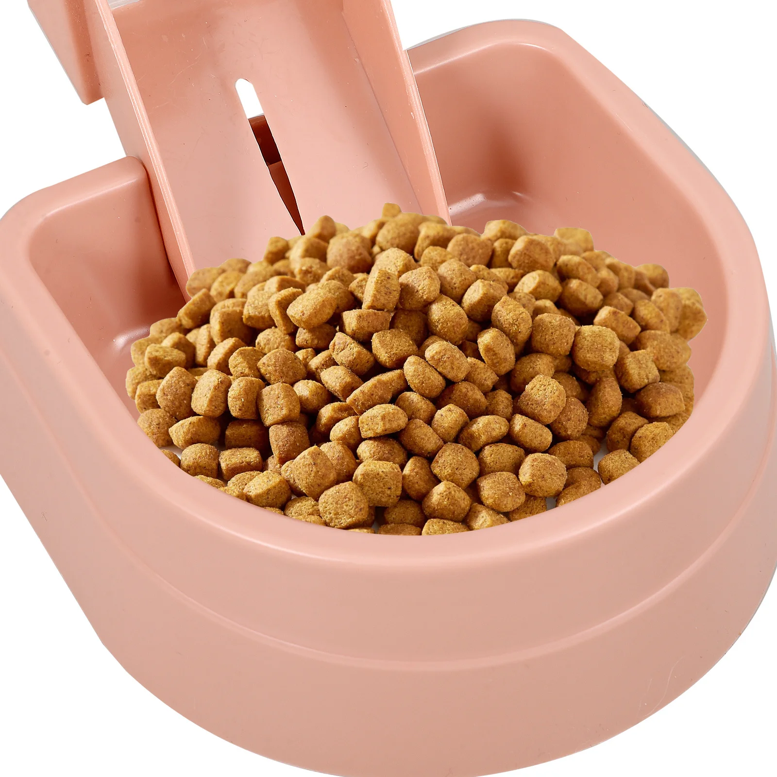 

1Set Pet Feeder and Water Dispenser for Dogs Cats Automatic Hanging Cage Feeder Wear Resistant Safe Material Compact Design