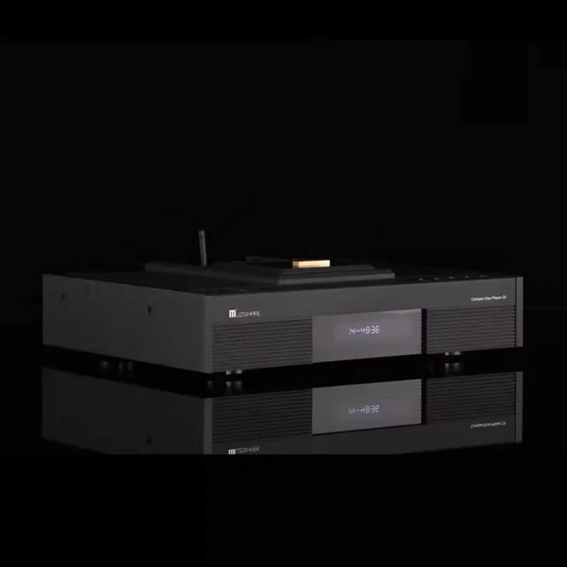 MUZISHARE C9 6KE8 Vakuumröhren-CD-Player mit HD BT Decoder ES9038Q2M Koaxialausgang RCA/XLR-Eingang 115 V/230 V