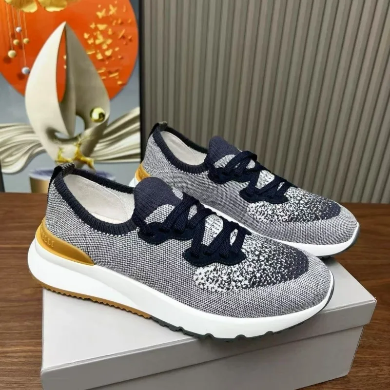 

Luxury Brand Running Shoes Men Wearable Walking Jogging Shoes For Mens Mesh Breathable Sports and Leisure Shoe Brand Sneakers