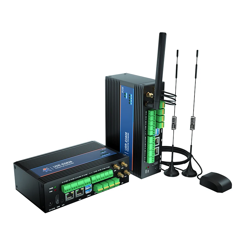 

Встроенный промышленный компьютер PUSR ARM Linix OS, встроенный узел-красный, док-станция с портом 4G, WiFi и Ethernet USR-EG828