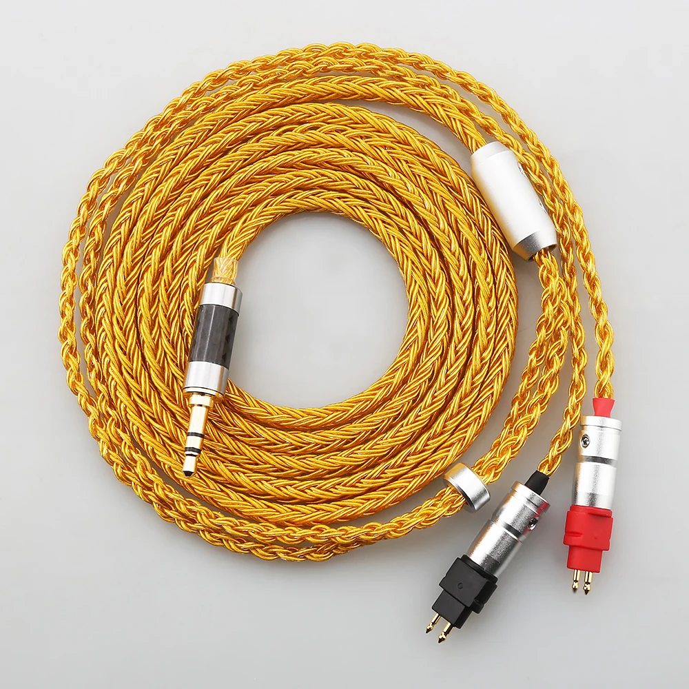 Audiocrast Precision 16-Core Gold-Plated Cable | For HD600/HD650/HD660S/HD6XX