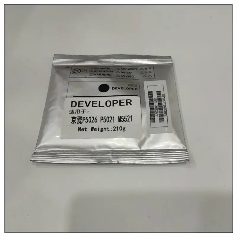 Black Color Developer Powder For Kyocera ECOSYS P5026 P5021 M5521 M5526 P5018 Color Printer,5026 5021 5521 Developer Toner Kits