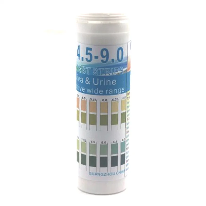 100/150 Strips 0-14 PH Test Strips Indicator Paper Tester Range 4.5-9.0 PH Test Strips for Saliva Urine Litmus Alkaline PH Test