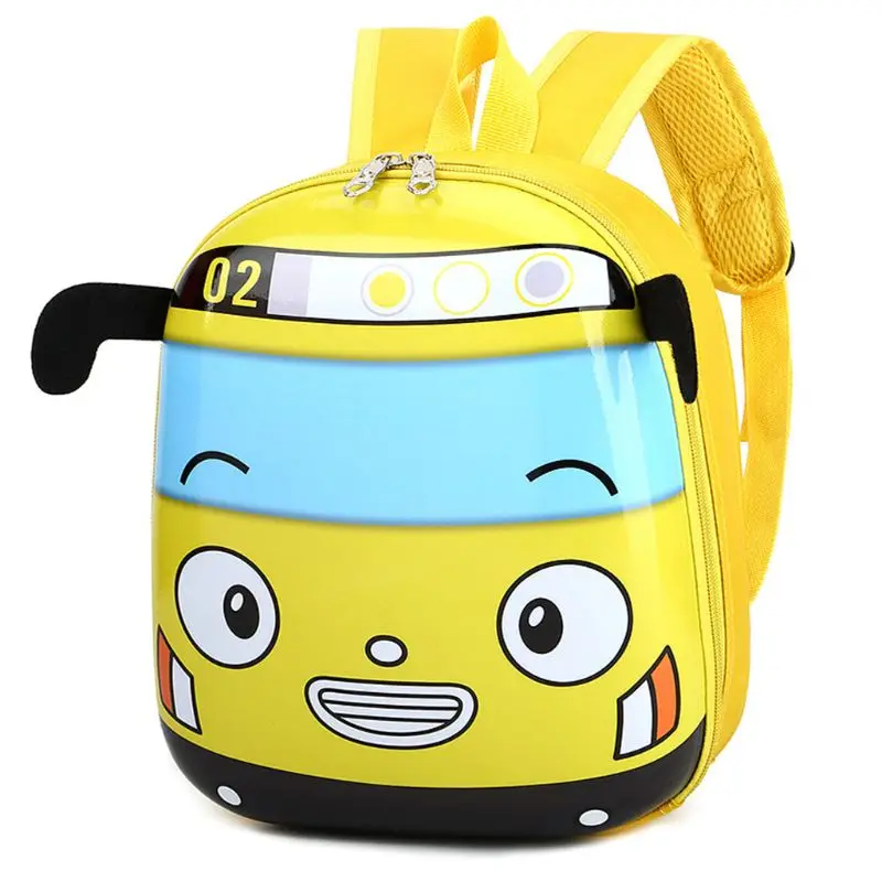 Kid's Cartoon 3D Car School Backpack Kindergarten Bookbag for Boys Girls