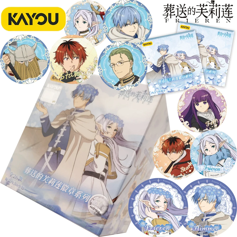 New Kayou Original Frieren: Beyond Journey's End Collection Badge Japanese Anime Exquisite Character Craftsmanship Brooches Gift