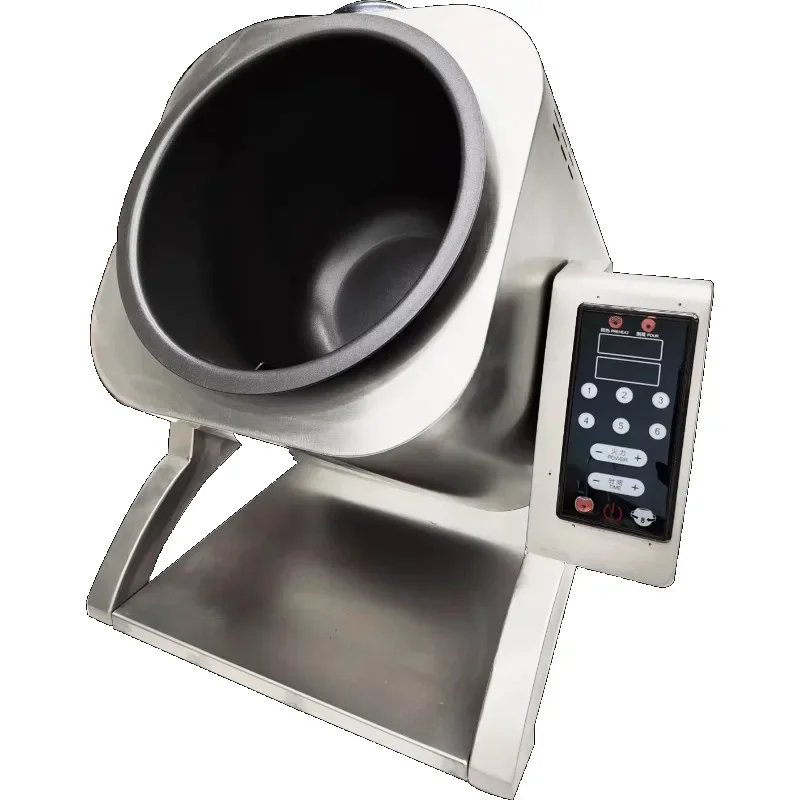 9 L Roller Stir-frying Machine Restaurant  multifunctional kitchen appliance  3.2 kW electromagnetic rotary pot