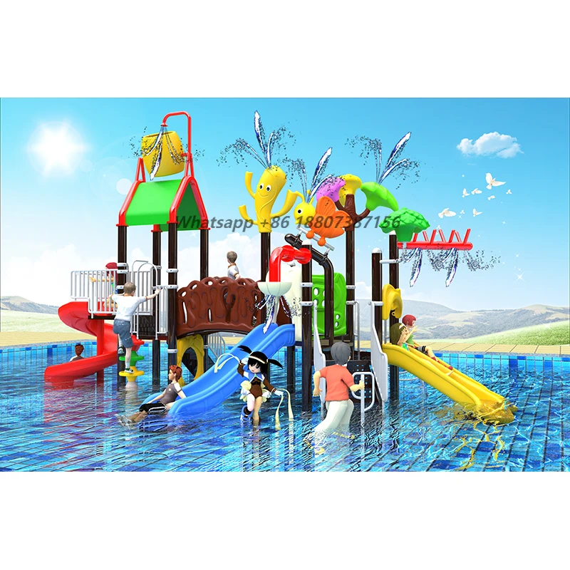 Commercial Children Adult Playground Outdoor Water Park Swimming Pool Amusement Equipment Water Slide