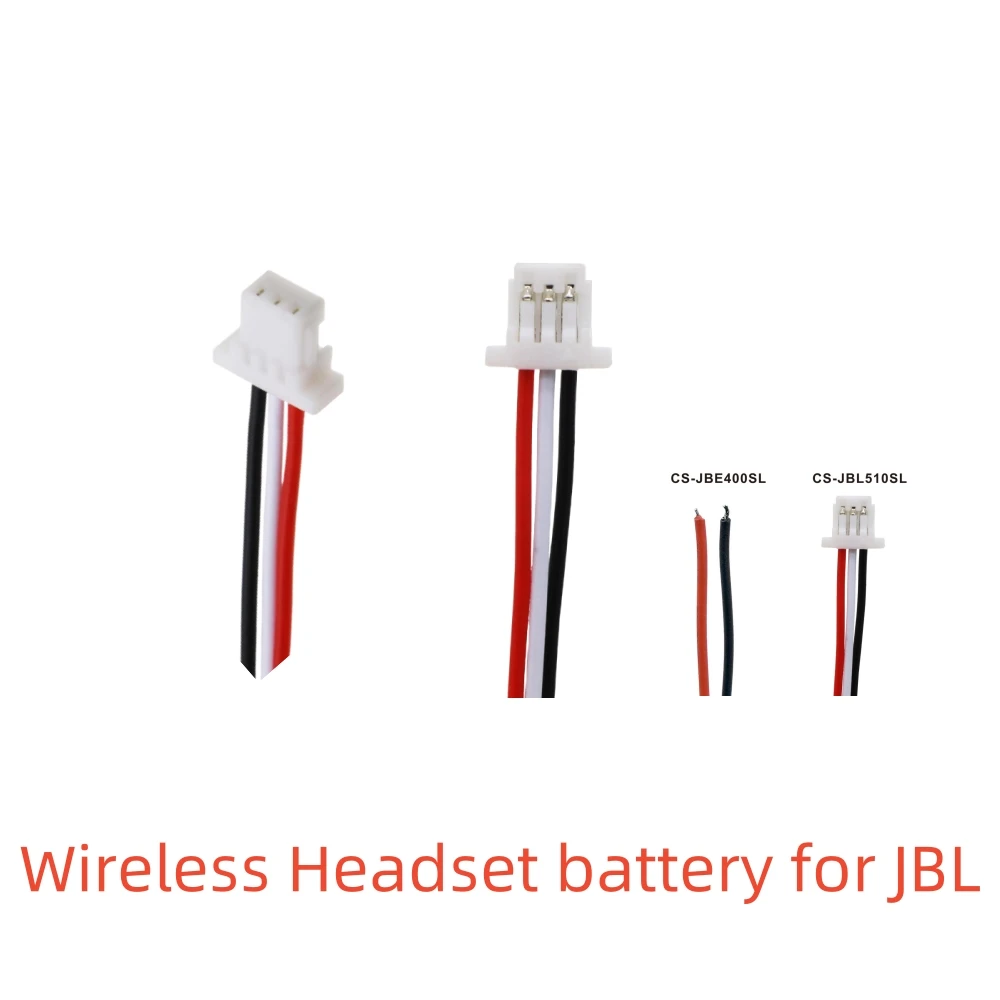 CS Li-Polymer Wireless Headset battery for JBL,3.7V,450mAh,Tune 510BT Tune 500BT,02-553-3494 603028 523028