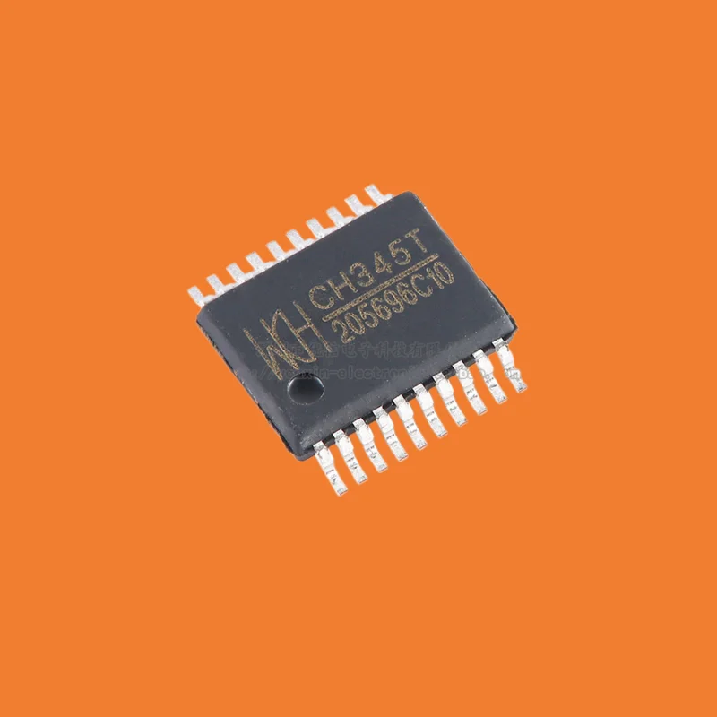 10pcs/Original genuine CH345T SSOP-20 USB to MIDI chip