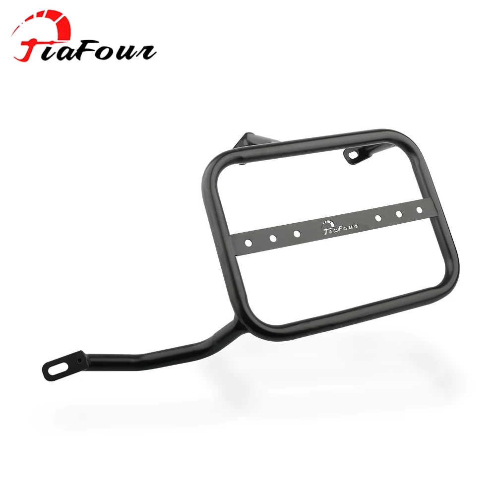 Fit For DR650 1996-2023 Motorcycle Steel Saddlebag Support Bracket Right and left Side Trunk Bag Holder